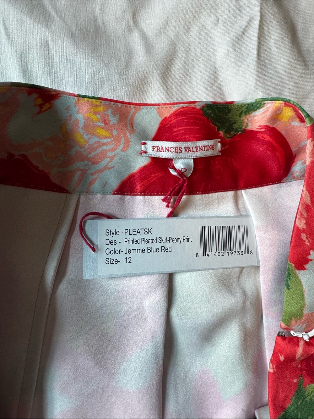Frances Valentine Jemme Peony Skirt - Picture 2 of 3